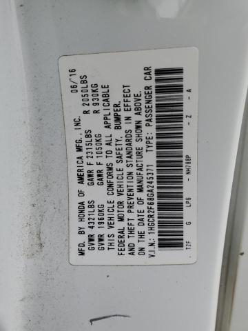 2016 HONDA ACCORD SPO - 1HGCR2F68GA245371