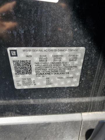 2019 CHEVROLET EQUINOX LS 2GNAXHEV1K6306774