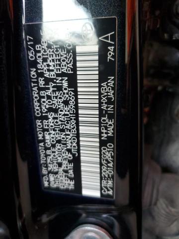 2017 TOYOTA PRIUS C JTDKDTB3XH1598691