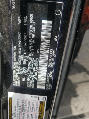 2021 TOYOTA 4RUNNER SR JTEEU5JR2M5247772