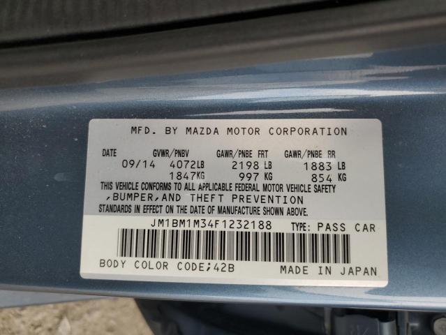 2015 MAZDA 3 GRAND TO - JM1BM1M34F1232188