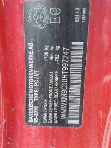 2017 MINI COOPER JOH WMWXM9C50HT997247