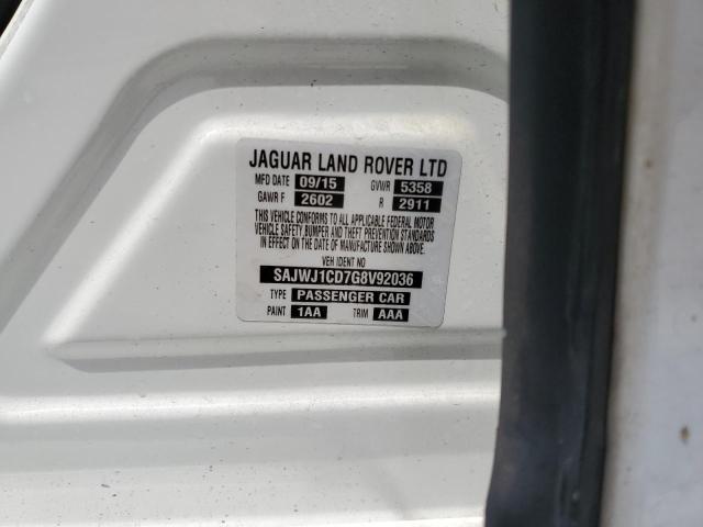 2016 JAGUAR XJ SAJWJ1CD7G8V92036