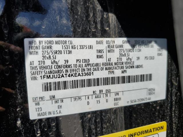 2019 FORD EXPEDITION 1FMJU2AT4KEA33601