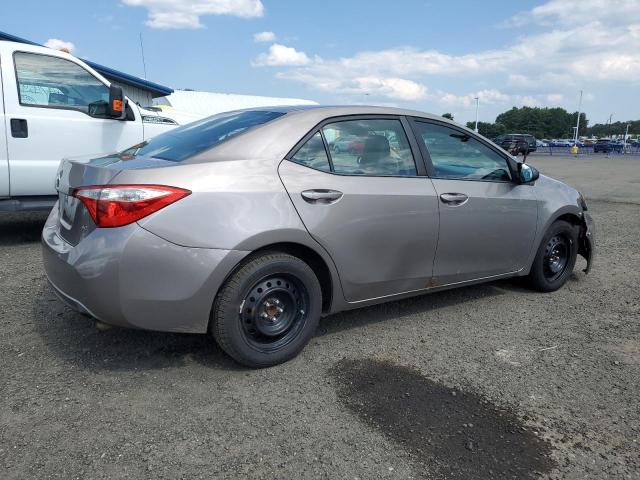 TOYOTA COROLLA L 2015 gray sedan 4d gas 2T1BURHE5FC266873 photo #4