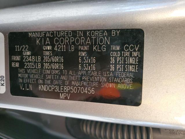 2023 KIA NIRO LX KNDCP3LE8P5070456