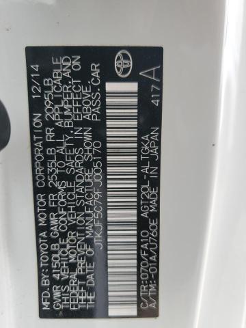 2015 TOYOTA SCION TC - JTKJF5C79FJ005170