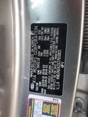 2018 KIA SOUL KNDJN2A2XJ7613821