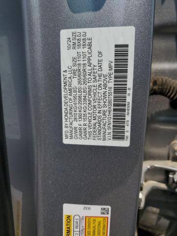 2025 HONDA PILOT TRAI 5FNYG1H6XSB075516