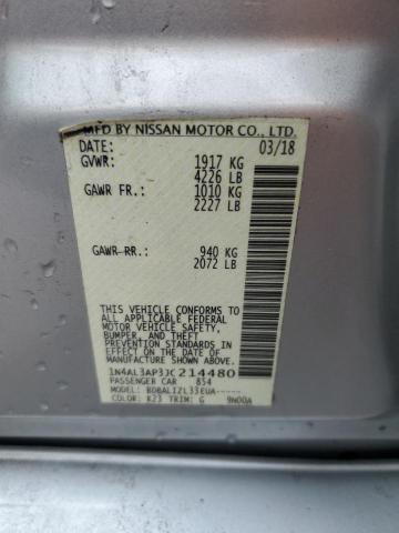 2018 NISSAN ALTIMA 2.5 - 1N4AL3AP3JC214480
