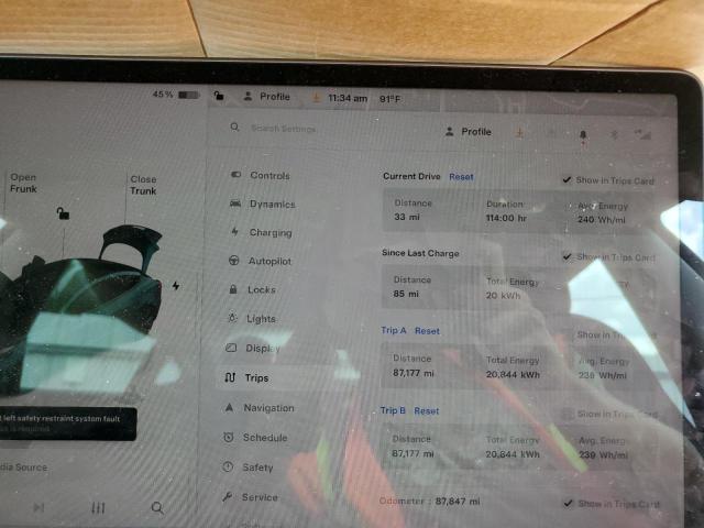 2022 TESLA MODEL 3 5YJ3E1EB5NF271126