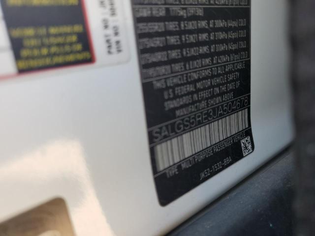 2018 LAND ROVER RANGE ROVE SALGS5RE3JA504678