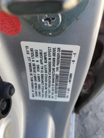 2015 HONDA CIVIC LX 19XFB2F58FE039907