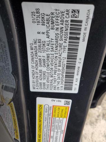 2025 HONDA CIVIC SPOR - 2HGFE4F80SH327112