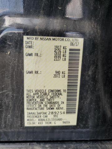 2017 NISSAN 210 1N4AL3AP3HC289254