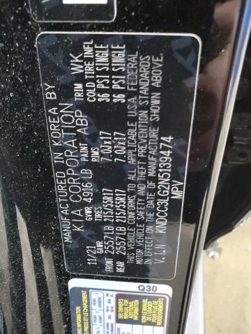 2022 KIA NIRO S KNDCC3LG2N5139474