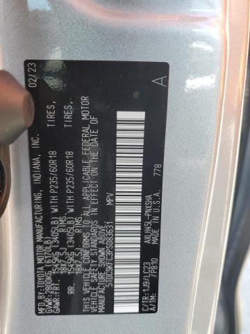 2023 TOYOTA SIENNA XSE 5TDCSKFC3PS083631