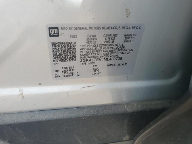 2021 GMC TERRAIN SL 3GKALTEV4ML400738