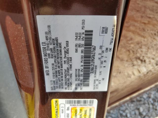 2016 LINCOLN MKZ HYBRID 3LN6L2LU9GR627667