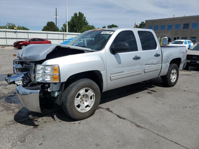 CHEVROLET SILVERADO 2013 silver  flexible fuel 3GCPKSE75DG200996 photo #1