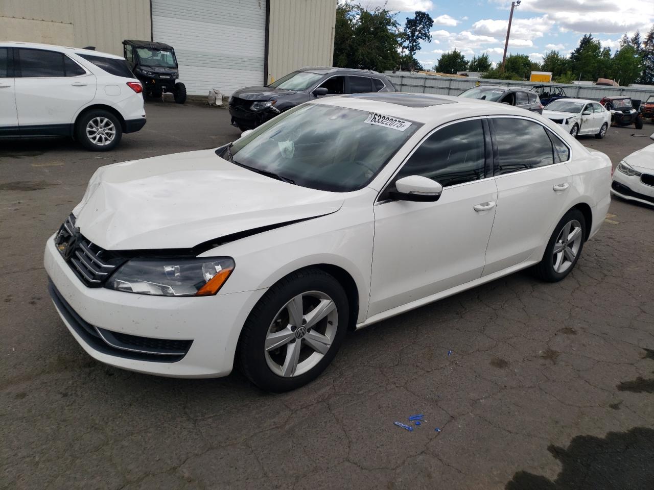 Lot #3268311033 2013 VOLKSWAGEN PASSAT
