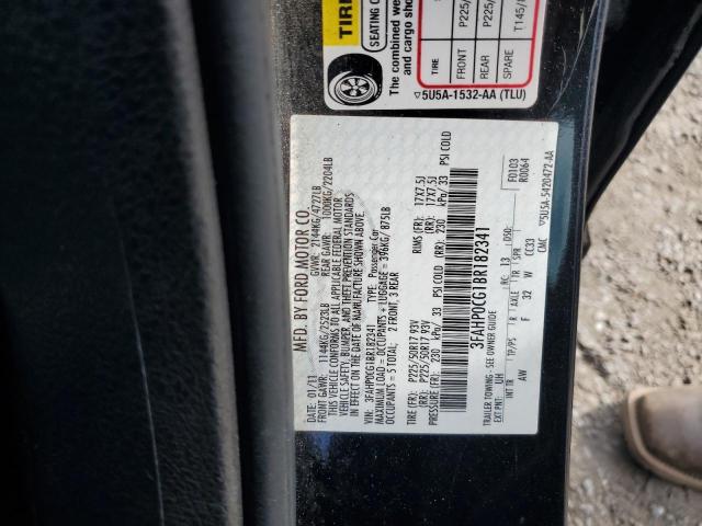 2011 FORD FUSION SEL - 3FAHP0CG1BR182341