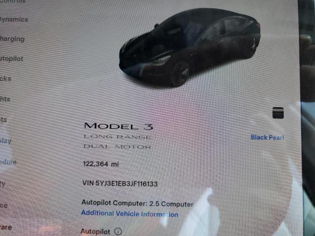 2018 TESLA MODEL 3 5YJ3E1EB3JF116133