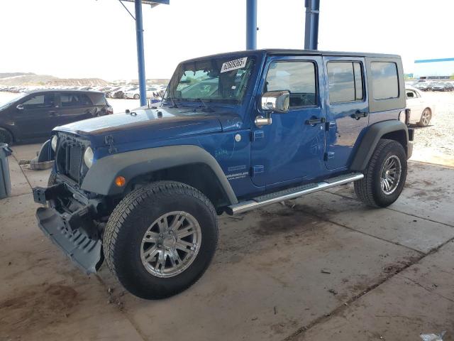 JEEP WRANGLER U 2010 blue  gas 1J4BA3H19AL217920 photo #1