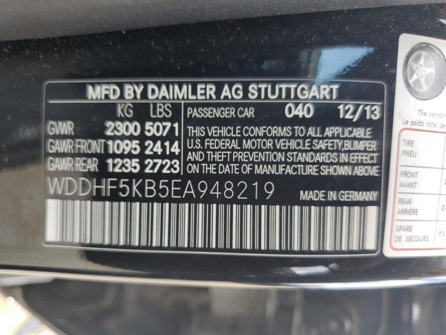 2014 MERCEDES-BENZ E 350 - WDDHF5KB5EA948219