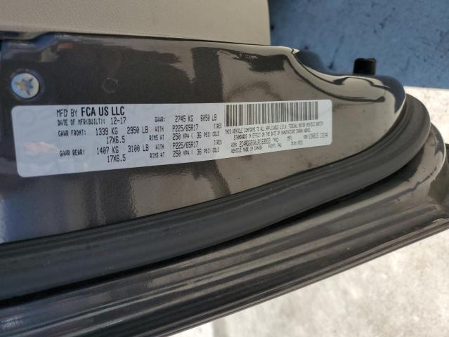 2018 DODGE GRAND CARA - 2C4RDGBG0JR163933