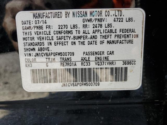 2015 INFINITI Q40 JN1CV6AP0FM500709