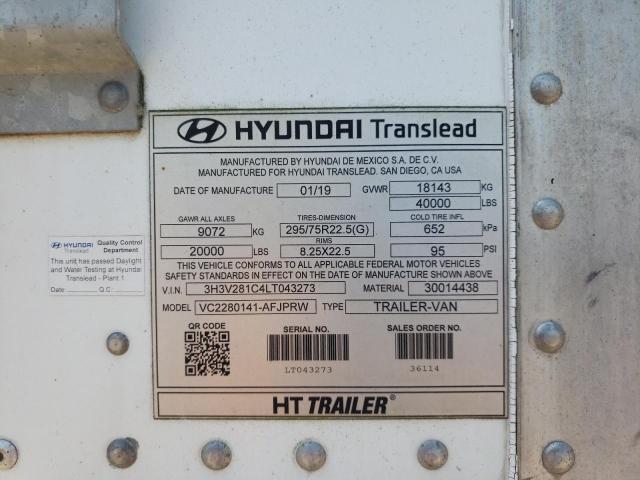 2020 HYUNDAI UNKNOWN #3211434608