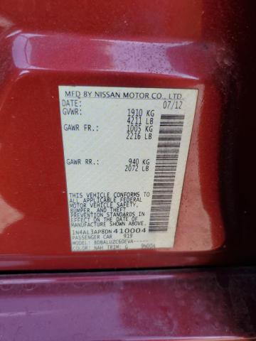 2013 NISSAN ALTIMA 2.5 - 1N4AL3AP8DN410004
