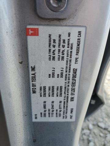2018 TESLA MODEL 3 5YJ3E1EB2JF083402