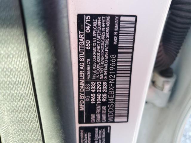 2015 MERCEDES-BENZ CLA 250 WDDSJ4EBXFN219668