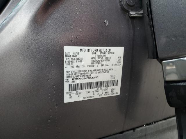 2014 FORD EXPLORER X - 1FM5K8D84EGA40543