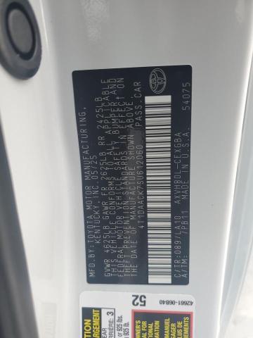 2025 TOYOTA CAMRY XSE 4T1DAACK7SU612060