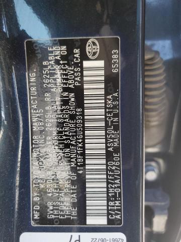 2016 TOYOTA CAMRY LE - 4T1BF1FK4GU509318