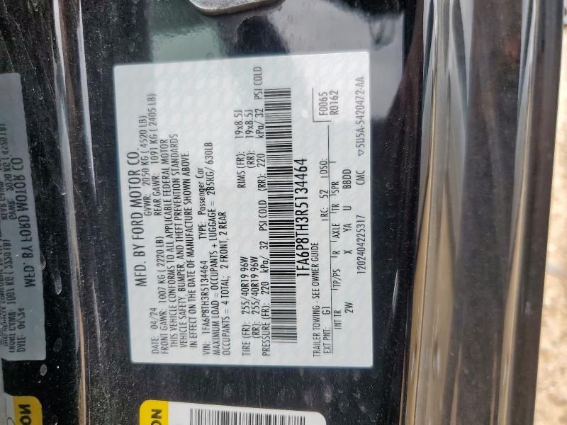 2024 FORD MUSTANG 1FA6P8TH3R5134464