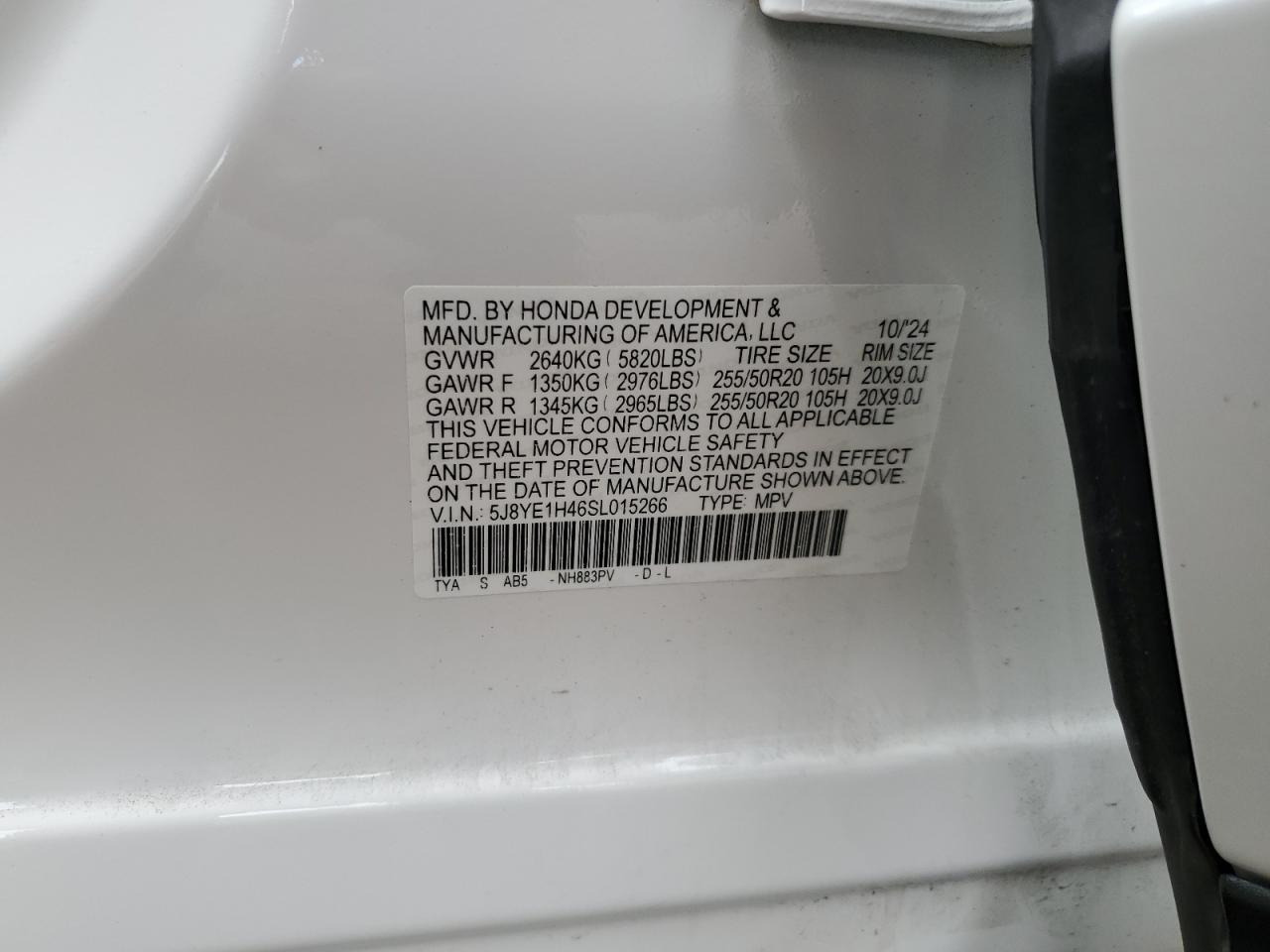 ACURA MDX TECHNOLOGY