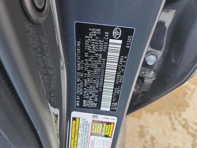 2025 TOYOTA CAMRY XSE 4T1DBADK9SU515549