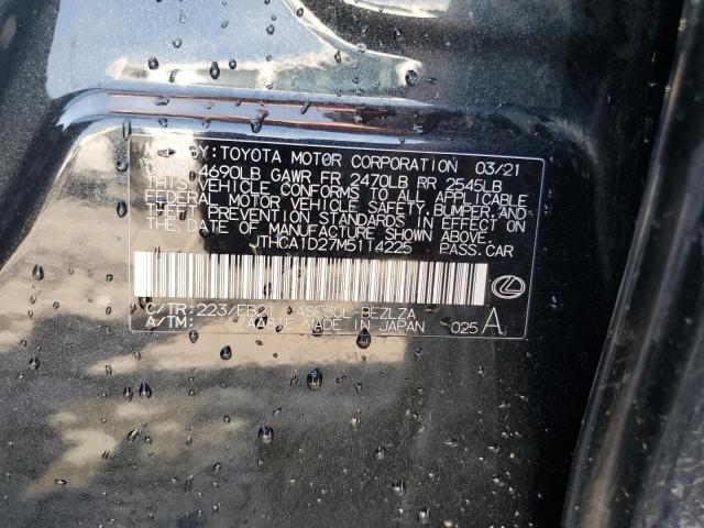 2021 LEXUS IS 300 JTHCA1D27M5114225