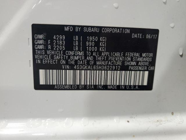 2017 SUBARU IMPREZA SP - 4S3GKAL65H3622912