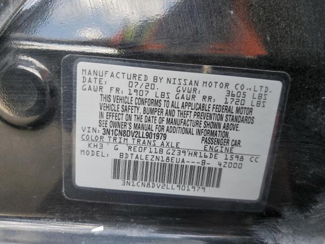 2020 NISSAN VERSA S - 3N1CN8DV2LL901979