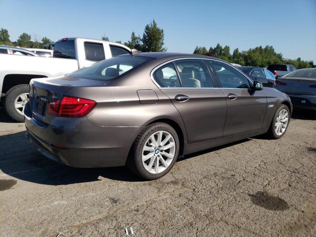 BMW 528 XI 2013 brown  gas WBAXH5C57DD107991 photo #4