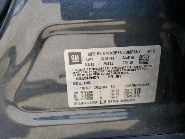 2018 BUICK ENCORE PRE - KL4CJESB6JB696272