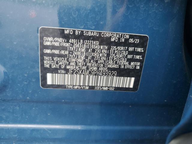 2023 SUBARU FORESTER W JF2SKAMC9PH493929