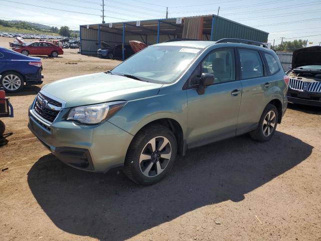 SUBARU FORESTER 2 2018 green  gas JF2SJABC2JH453009 photo #1