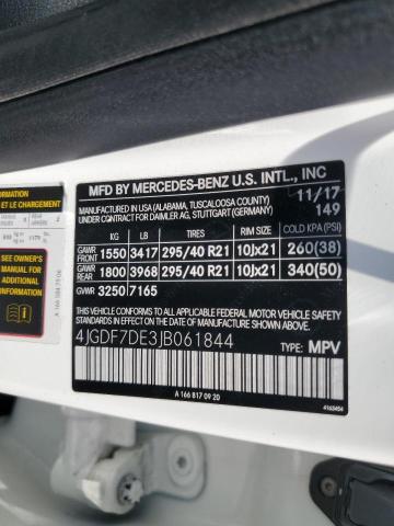 2018 MERCEDES-BENZ GLS 550 4M 4JGDF7DE3JB061844