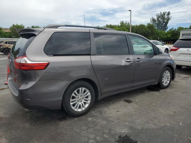 TOYOTA SIENNA XLE 2016 gray sports v gas 5TDYK3DC2GS748842 photo #4